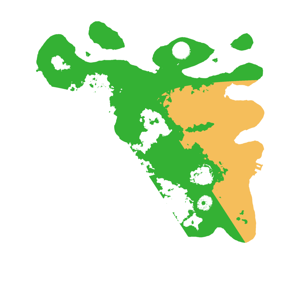 Biome Rust Map: Procedural Map, Size: 3000, Seed: 786867