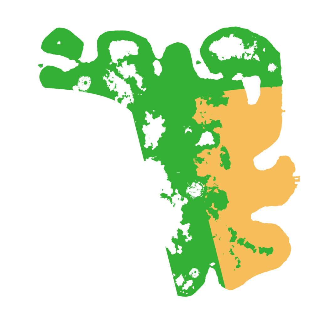Biome Rust Map: Procedural Map, Size: 3500, Seed: 34902058