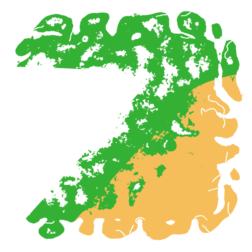 Biome Rust Map: Procedural Map, Size: 6000, Seed: 1265180819