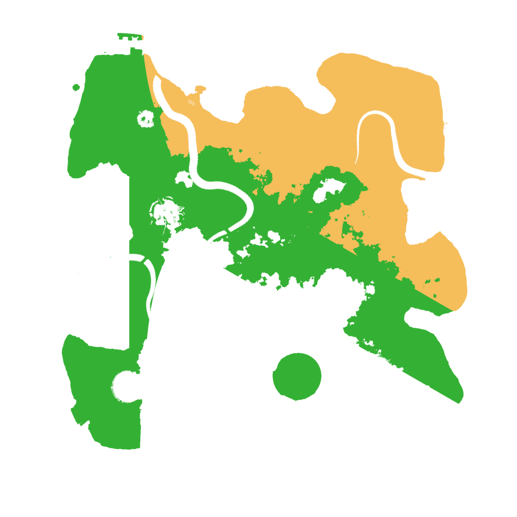 Biome Rust Map: Procedural Map, Size: 3000, Seed: 714466375