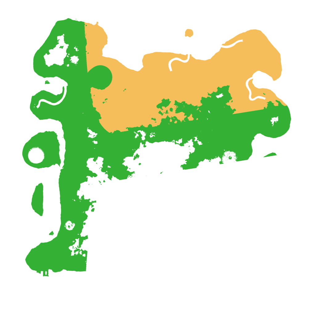 Biome Rust Map: Procedural Map, Size: 3500, Seed: 67576876