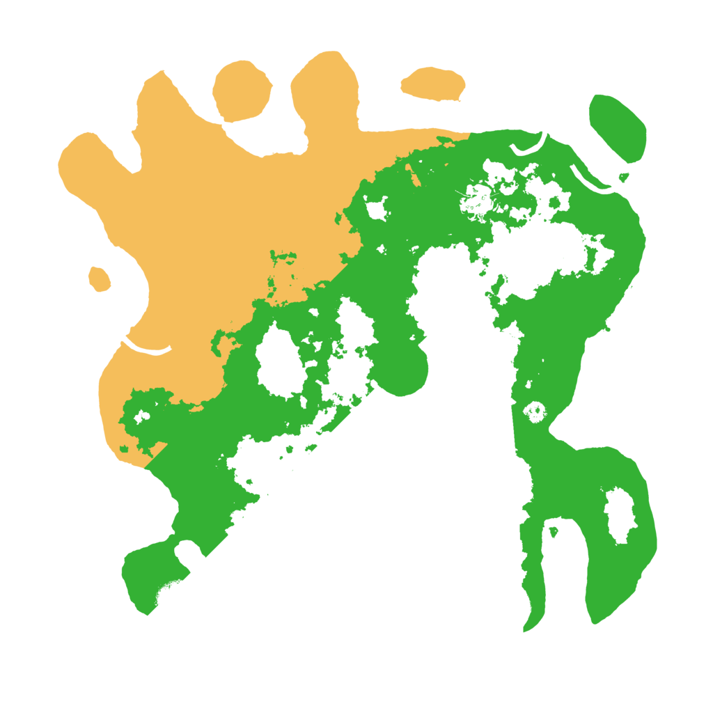Biome Rust Map: Procedural Map, Size: 3500, Seed: 1214257976