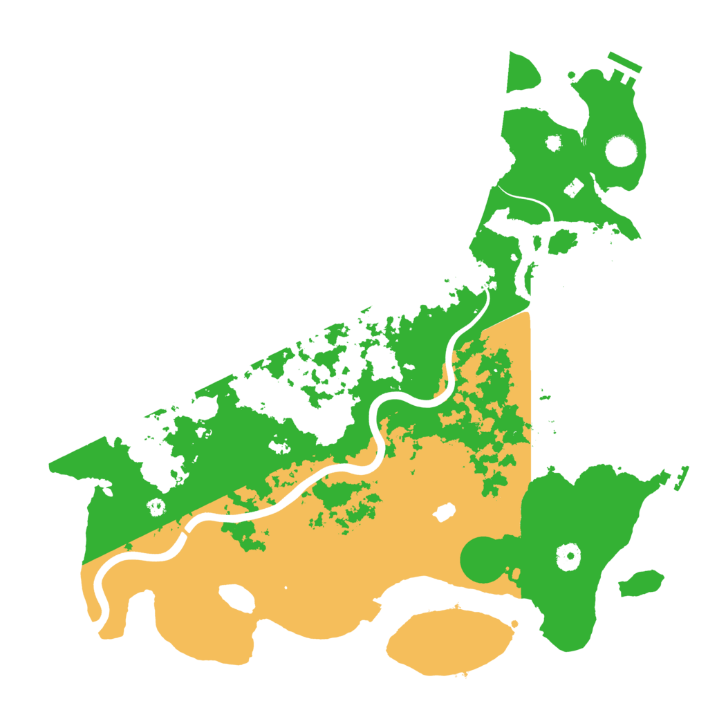 Biome Rust Map: Procedural Map, Size: 4000, Seed: 154391630