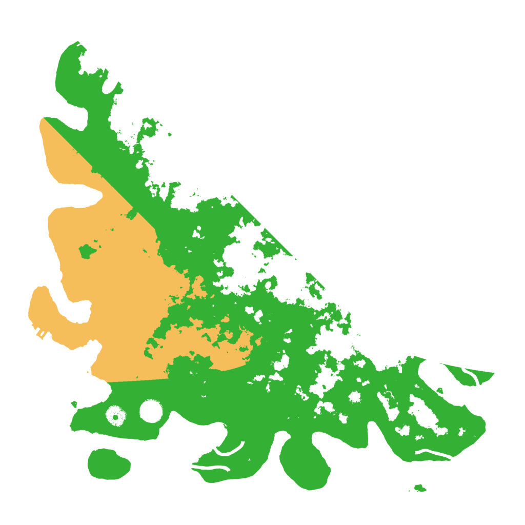 Biome Rust Map: Procedural Map, Size: 4000, Seed: 1234987654