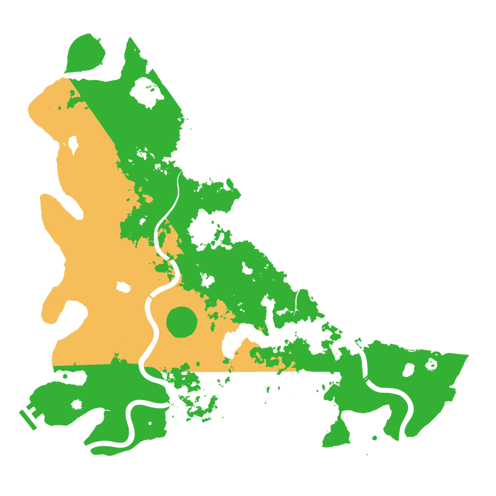 Biome Rust Map: Procedural Map, Size: 4250, Seed: 1992