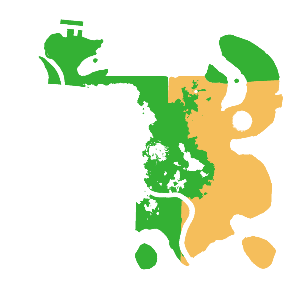 Biome Rust Map: Procedural Map, Size: 2700, Seed: 72519687
