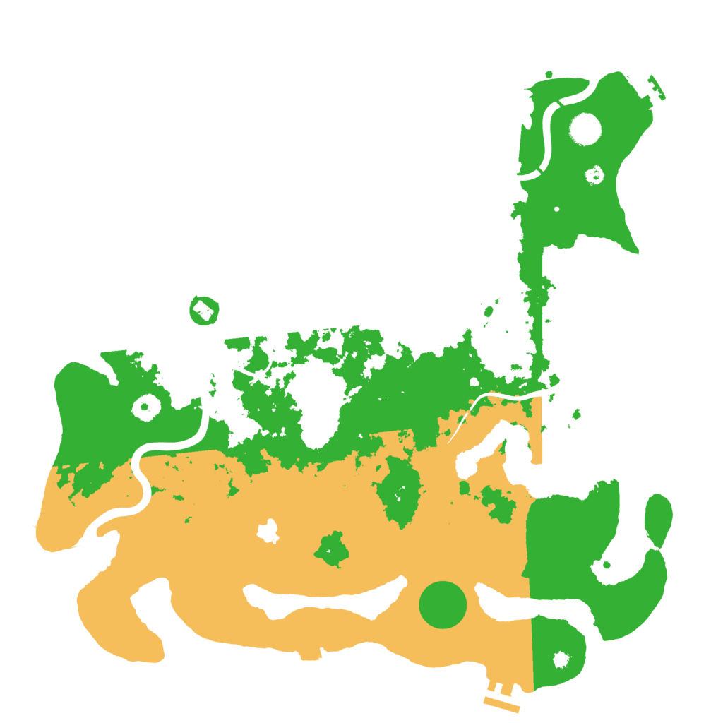 Biome Rust Map: Procedural Map, Size: 4000, Seed: 270426227