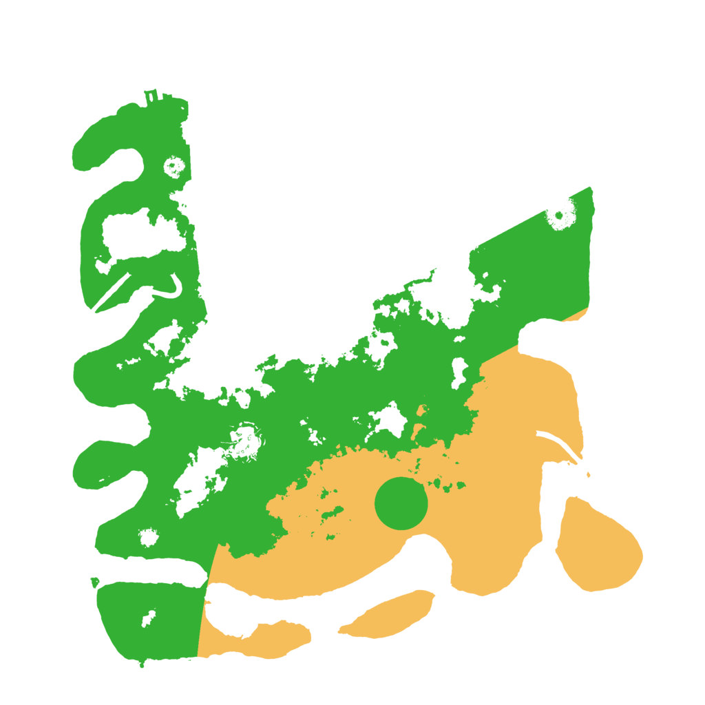 Biome Rust Map: Procedural Map, Size: 3500, Seed: 175227