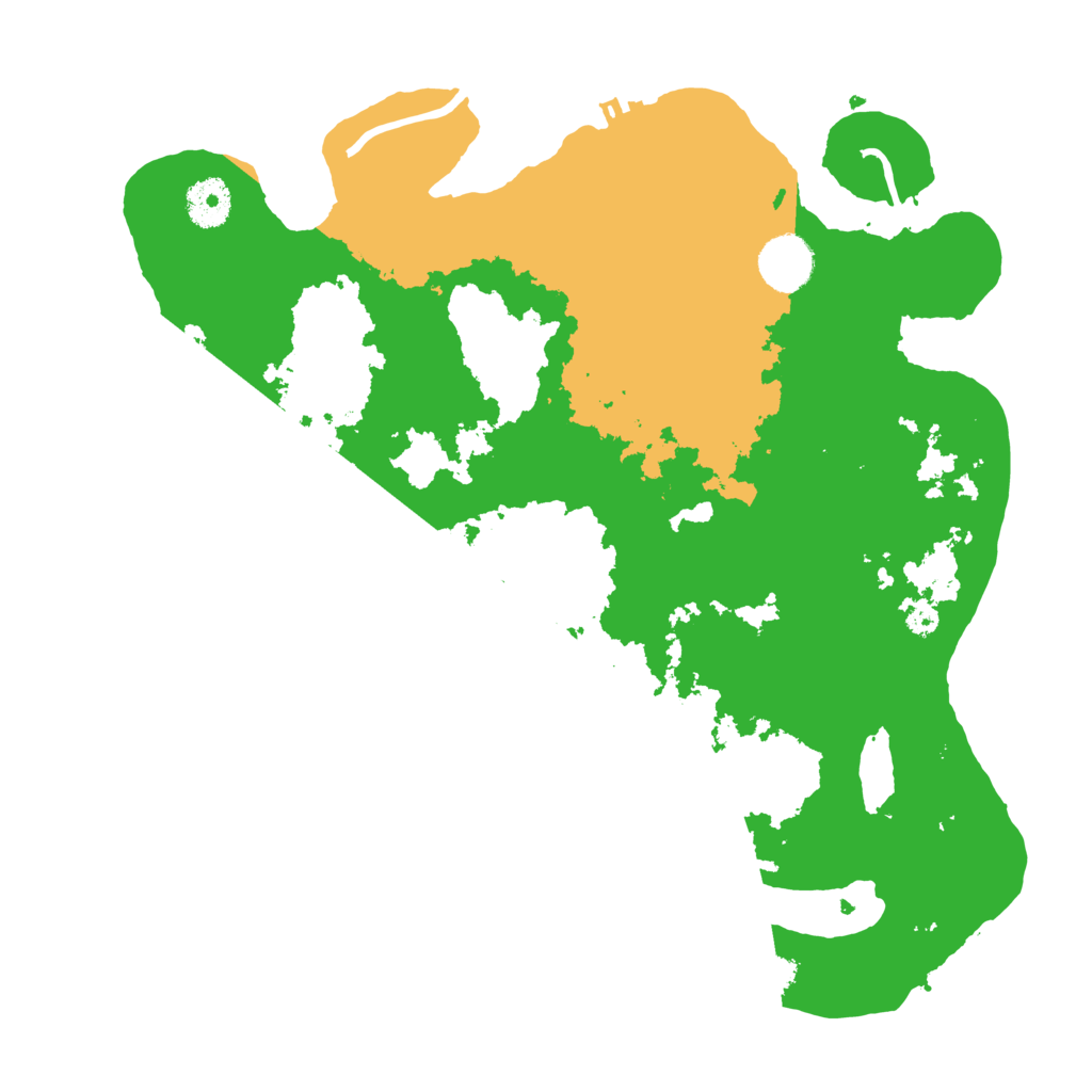 Biome Rust Map: Procedural Map, Size: 3500, Seed: 1582379689