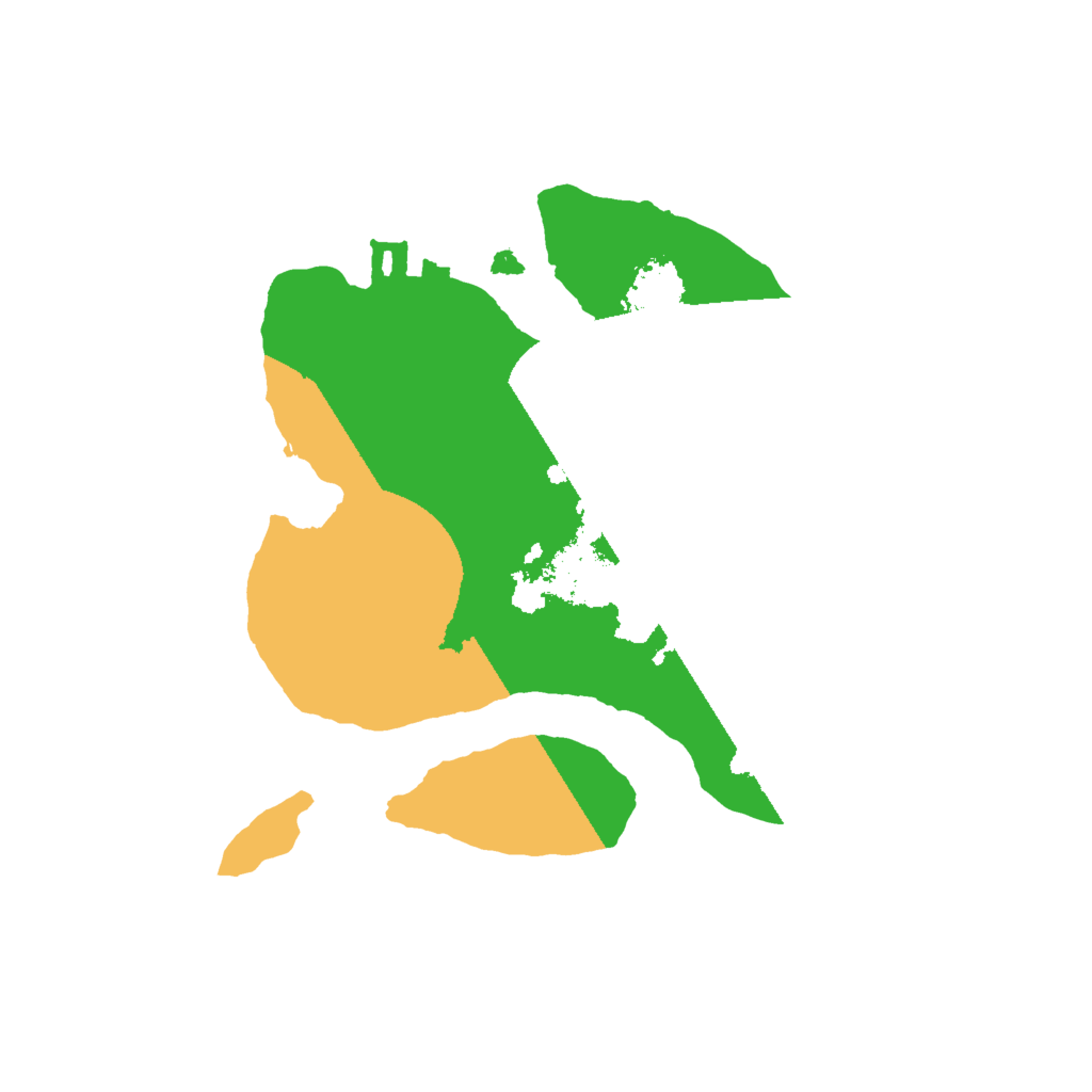 Biome Rust Map: Procedural Map, Size: 1800, Seed: 457865