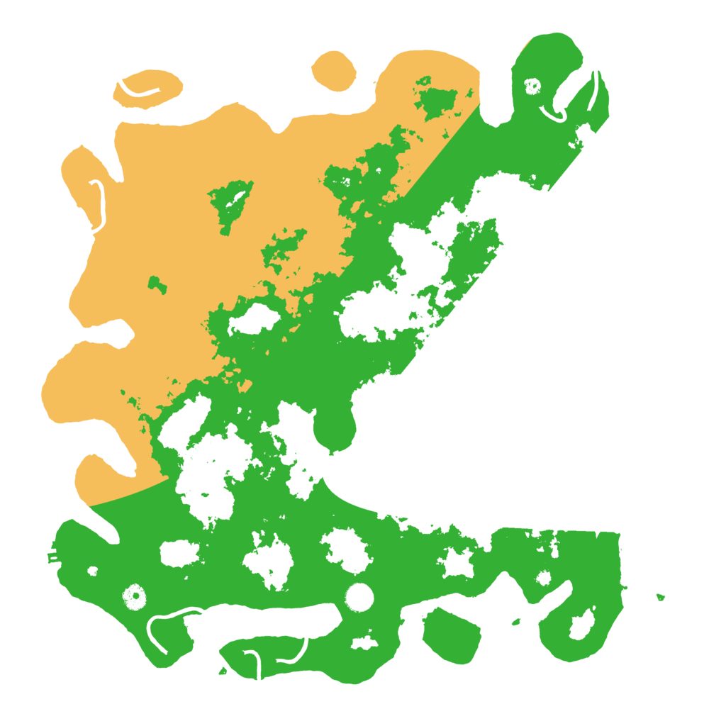 Biome Rust Map: Procedural Map, Size: 4500, Seed: 21422