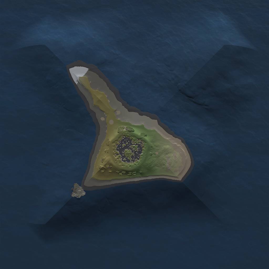 Rust Map: Procedural Map, Size: 1000, Seed: 256, 3 Monuments