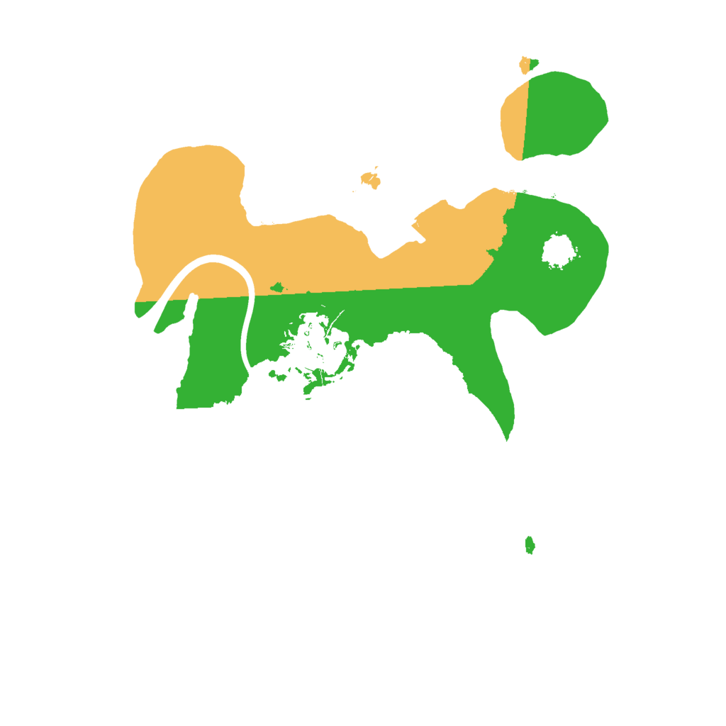 Biome Rust Map: Procedural Map, Size: 2000, Seed: 741382