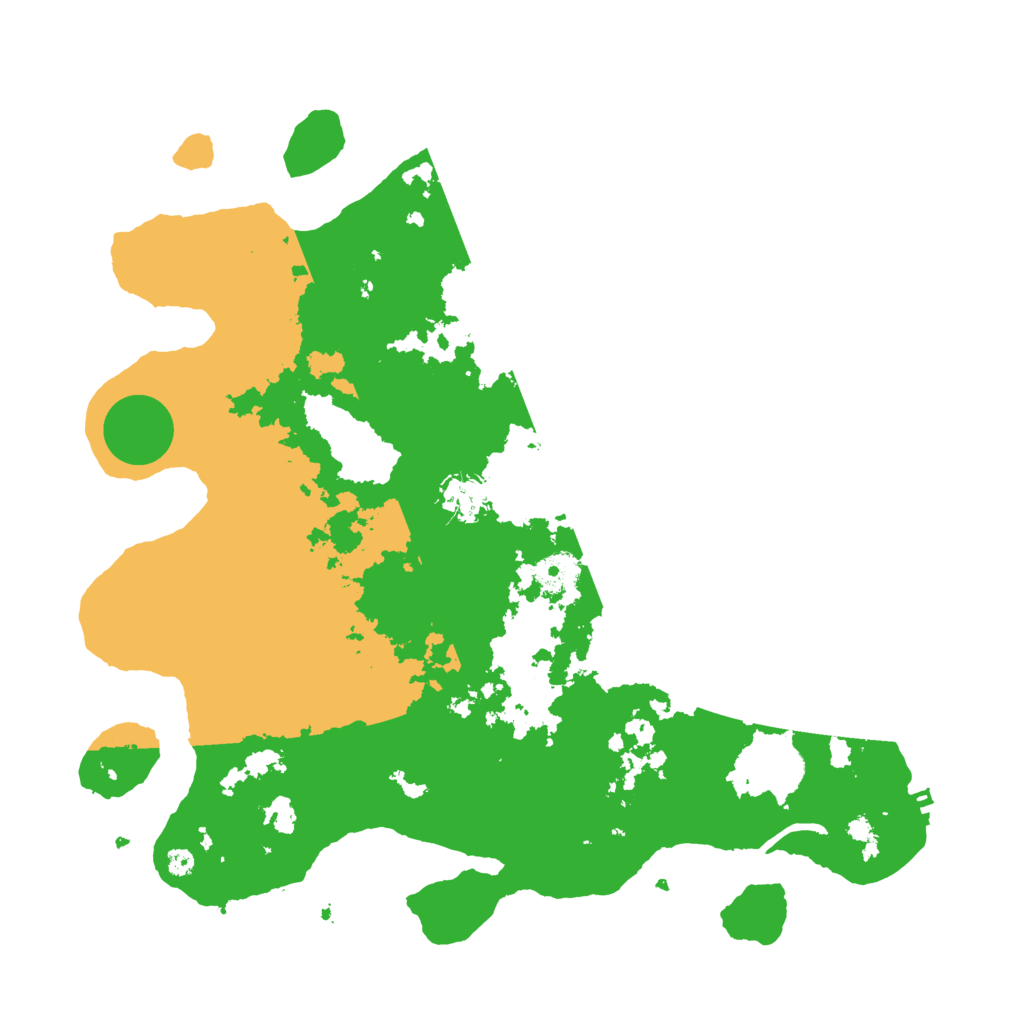 Biome Rust Map: Procedural Map, Size: 3850, Seed: 590256568