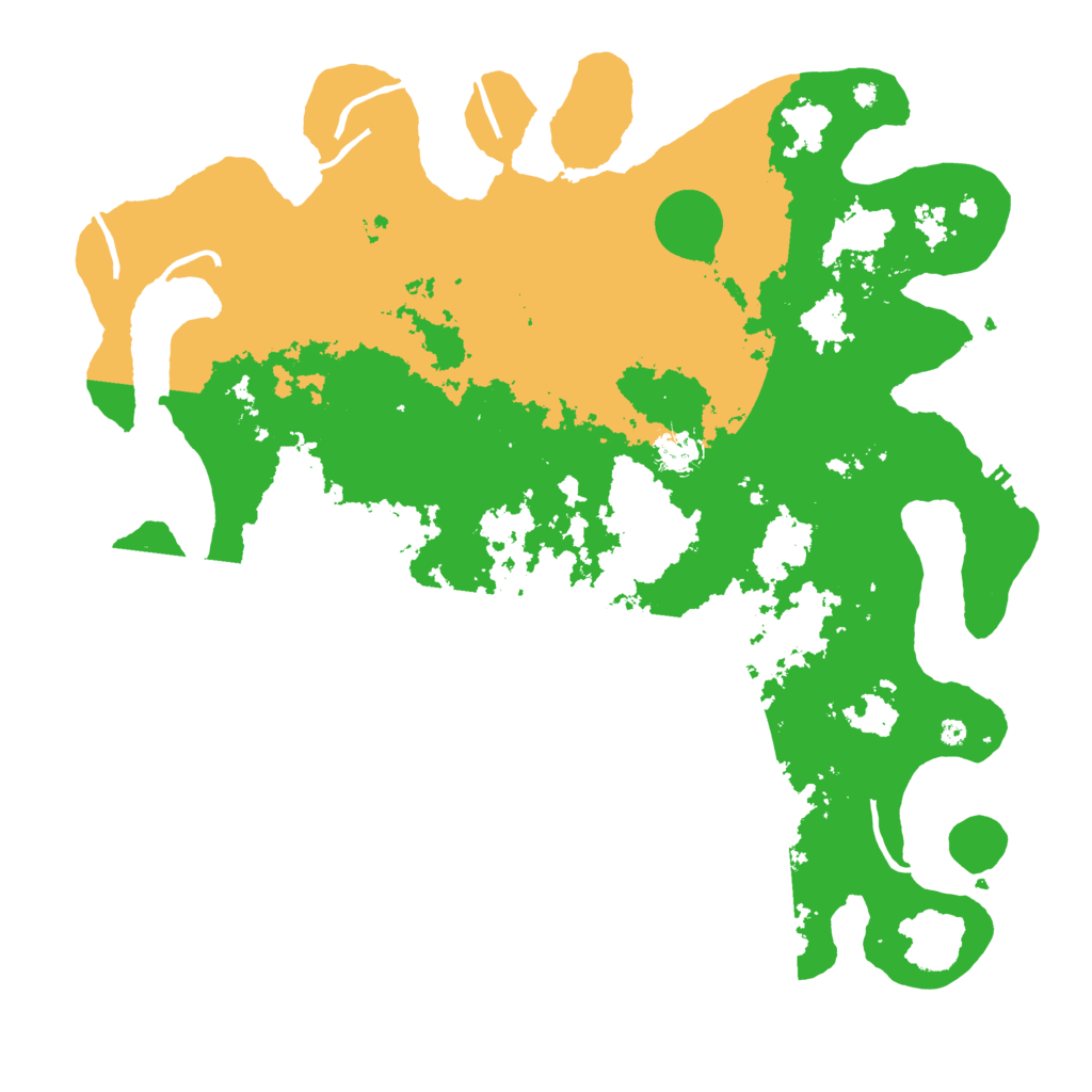 Biome Rust Map: Procedural Map, Size: 4250, Seed: 538035599