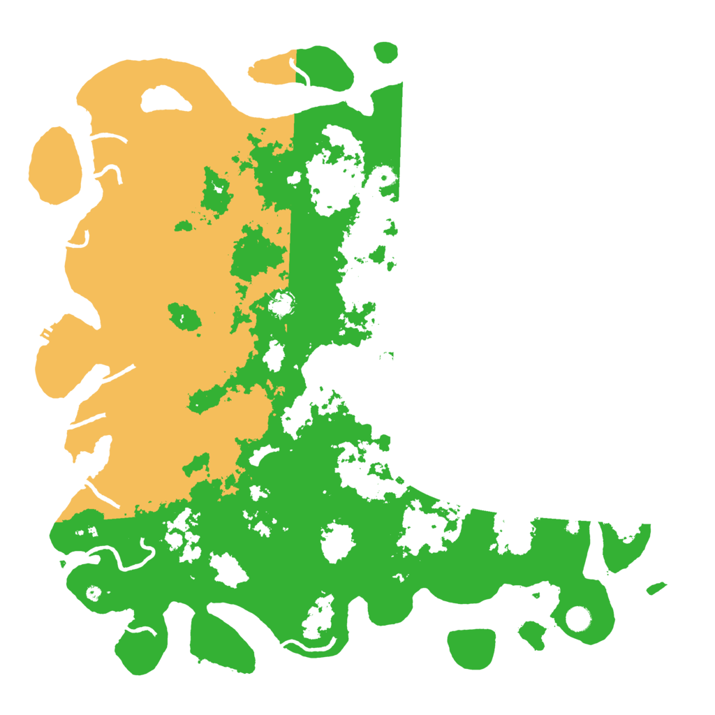 Biome Rust Map: Procedural Map, Size: 5000, Seed: 4586532