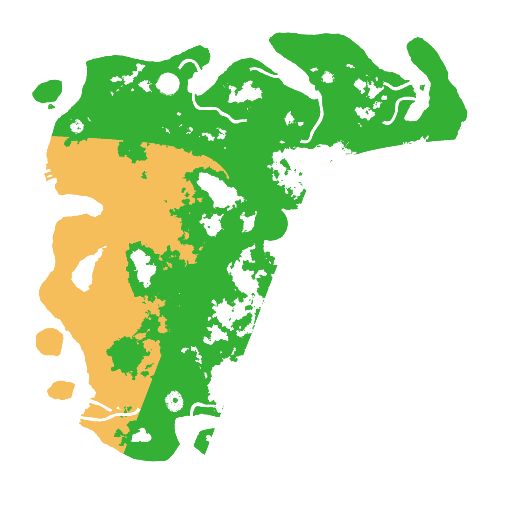 Biome Rust Map: Procedural Map, Size: 4000, Seed: 48307620