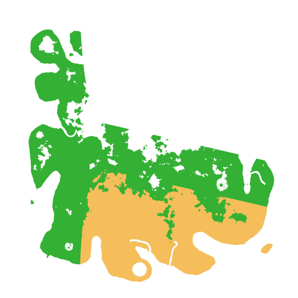 Biome Rust Map: Procedural Map, Size: 3700, Seed: 1799327455