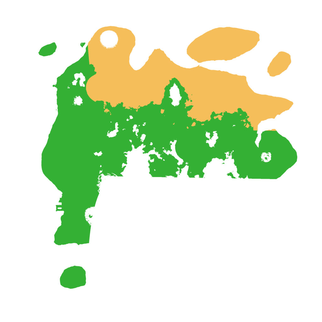 Biome Rust Map: Procedural Map, Size: 3200, Seed: 1387222368