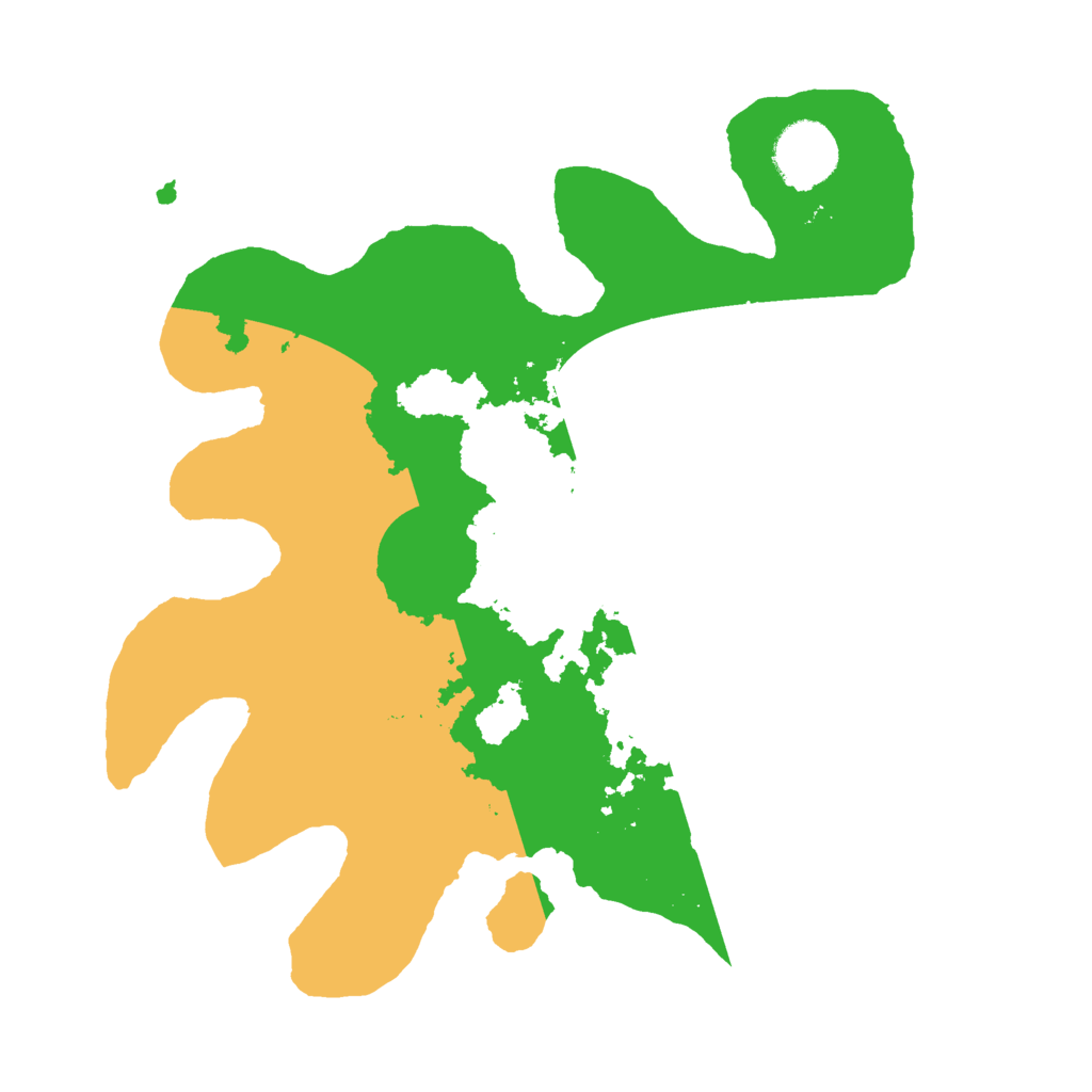 Biome Rust Map: Barren, Size: 3000, Seed: 880955