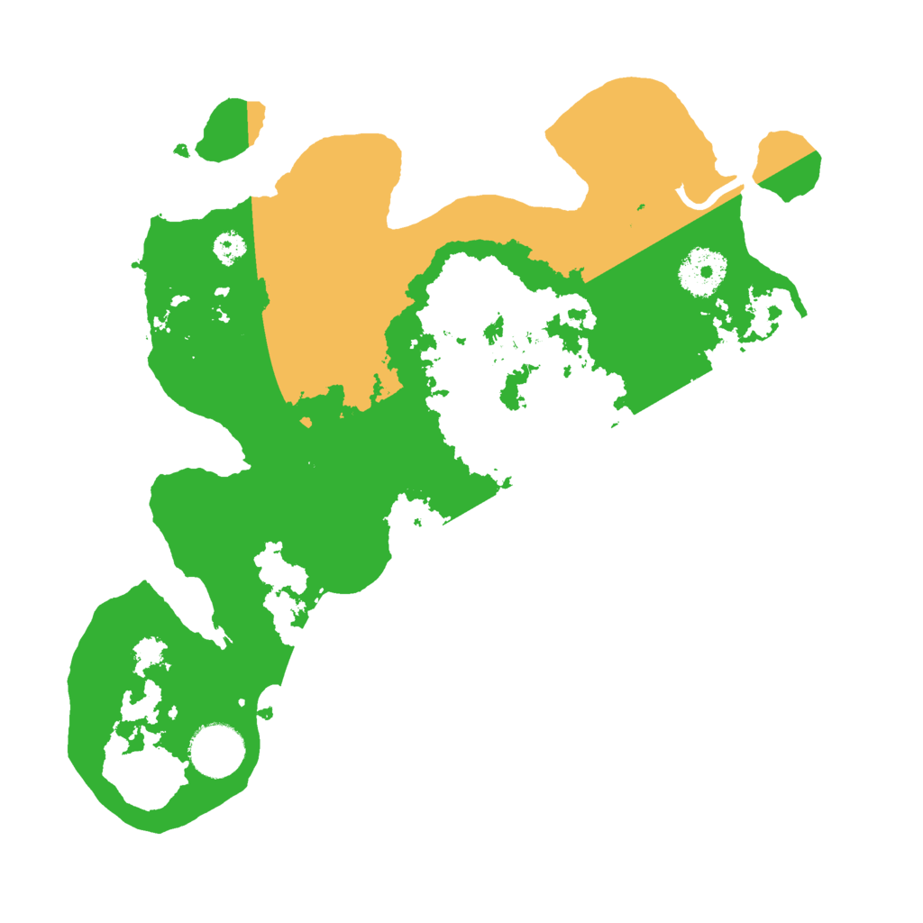 Biome Rust Map: Procedural Map, Size: 3000, Seed: 185510