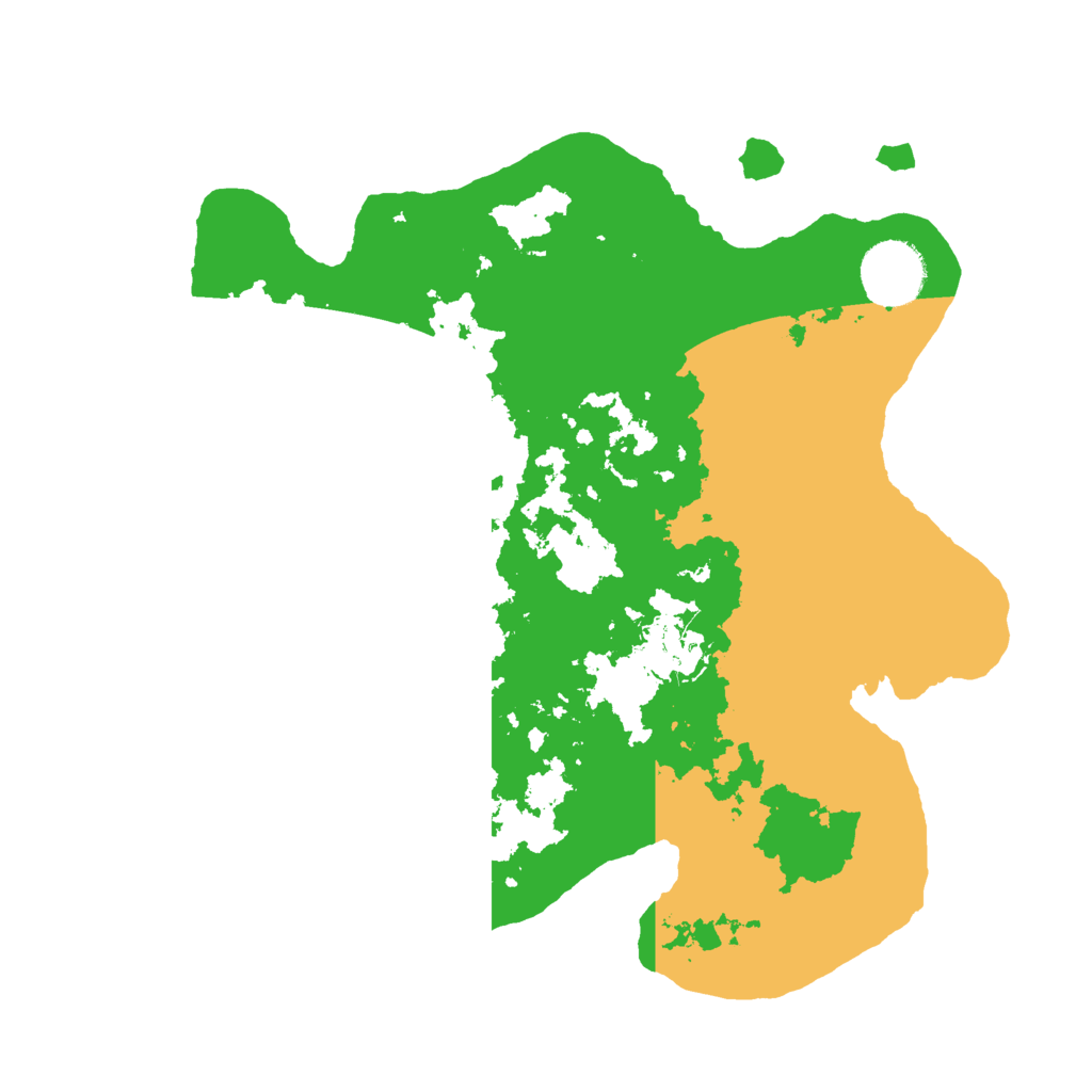 Biome Rust Map: Barren, Size: 3000, Seed: 229003