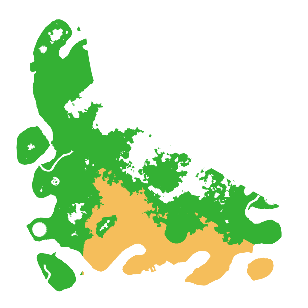 Biome Rust Map: Procedural Map, Size: 3800, Seed: 251019808