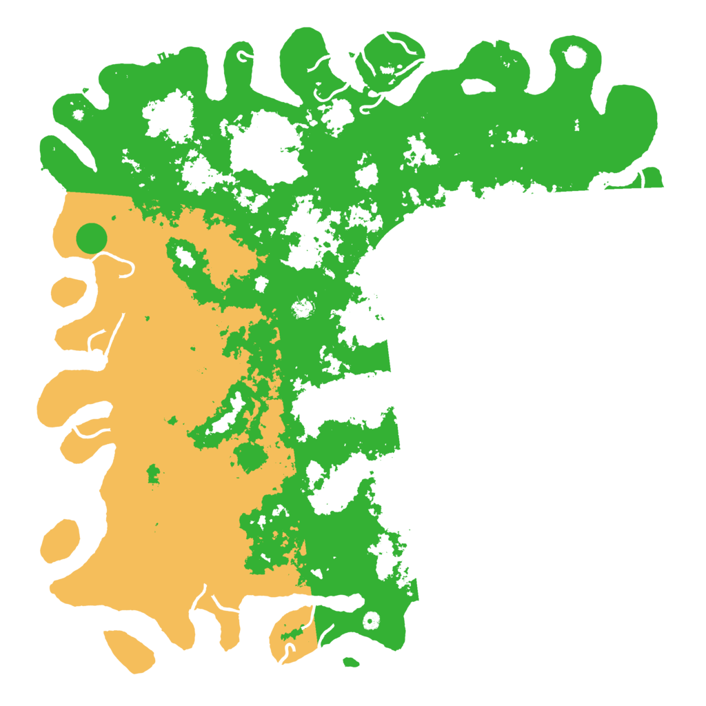 Biome Rust Map: Procedural Map, Size: 6000, Seed: 111225