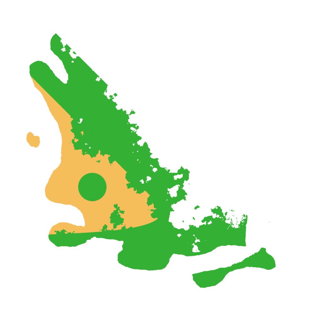 Biome Rust Map: Barren, Size: 3000, Seed: 224784