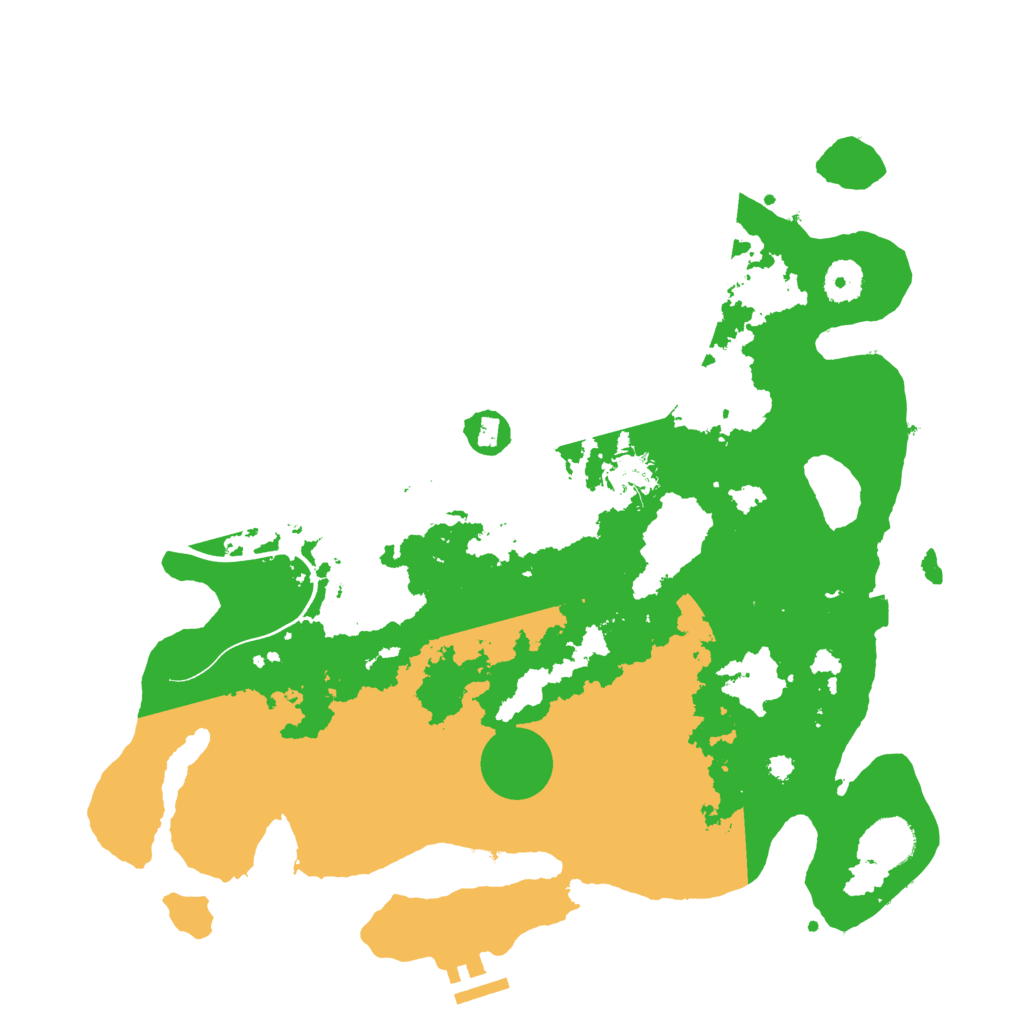 Biome Rust Map: Procedural Map, Size: 3750, Seed: 50966546