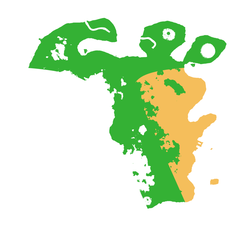 Biome Rust Map: Procedural Map, Size: 3000, Seed: 288055