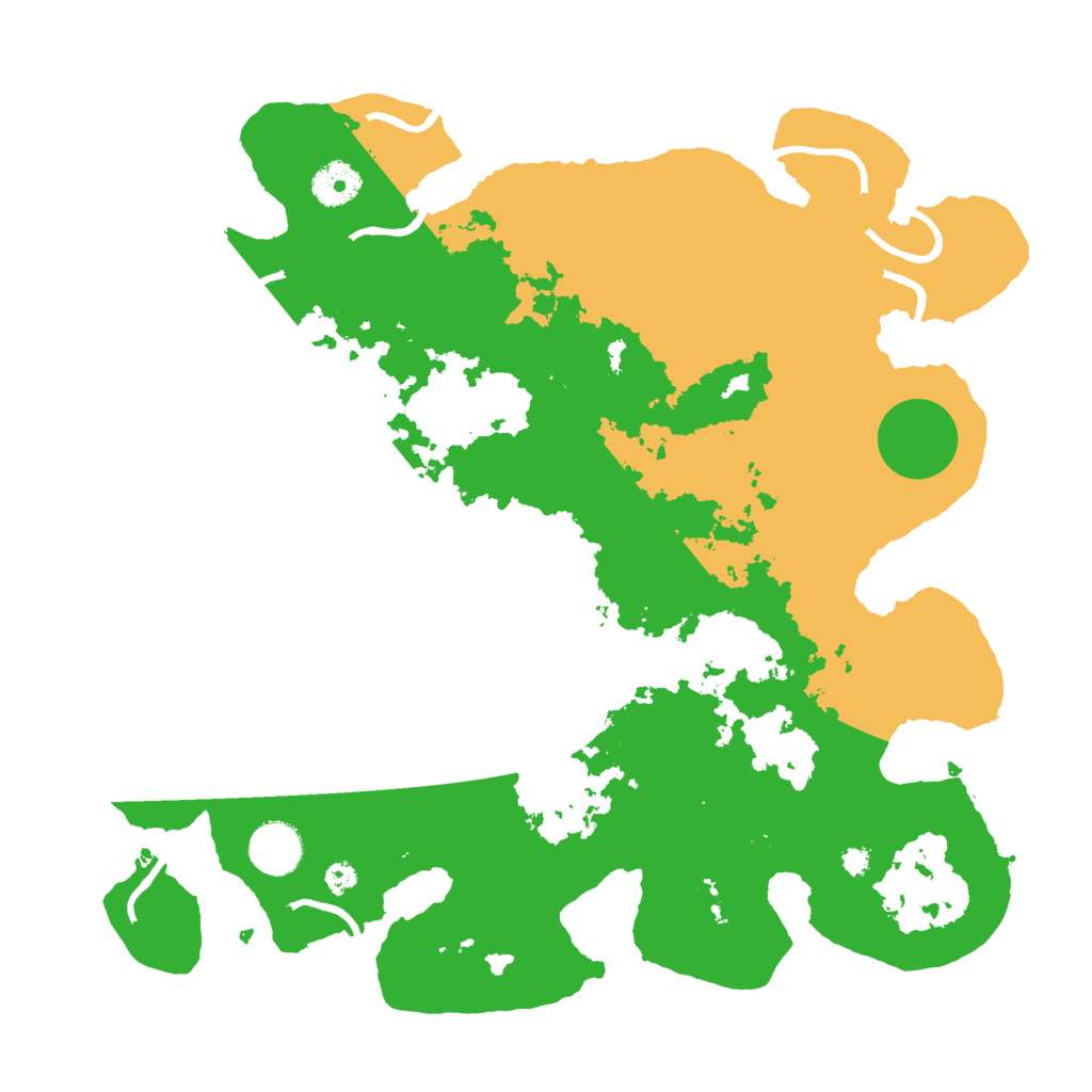 Biome Rust Map: Procedural Map, Size: 3600, Seed: 2224738