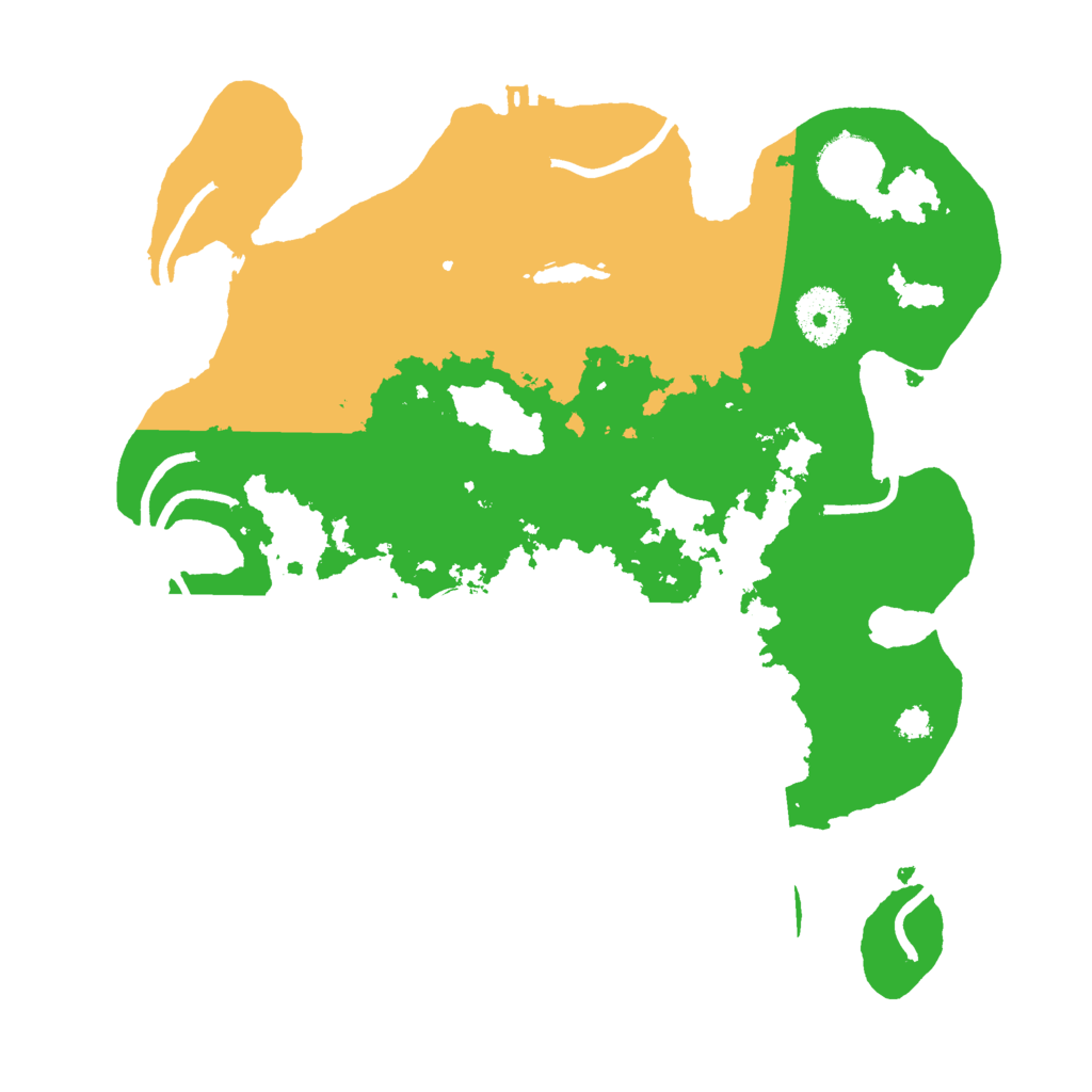 Biome Rust Map: Procedural Map, Size: 3000, Seed: 126738