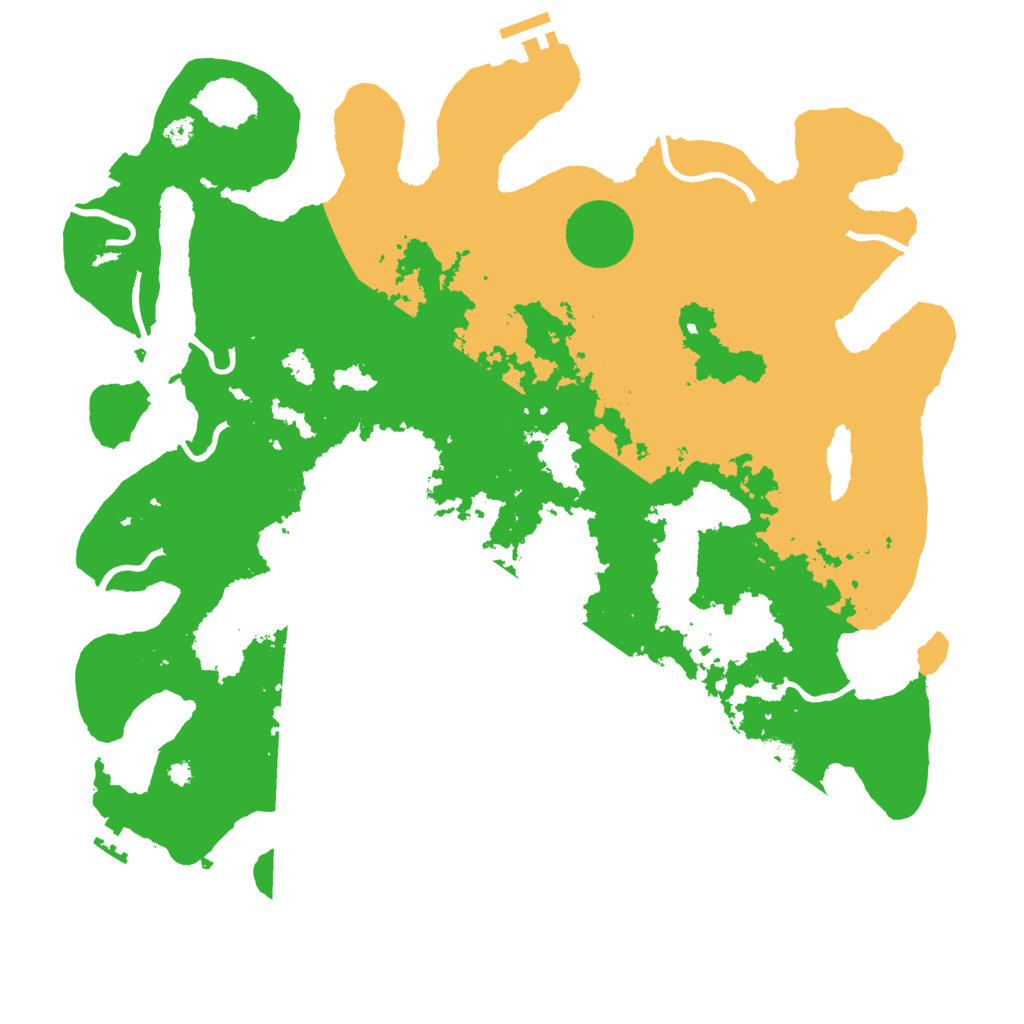 Biome Rust Map: Procedural Map, Size: 4000, Seed: 54123454