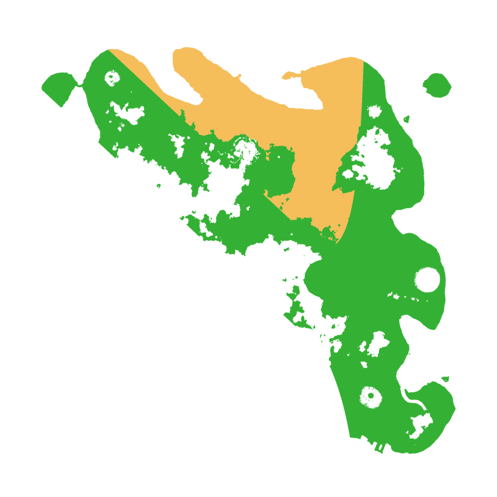 Biome Rust Map: Procedural Map, Size: 3500, Seed: 799721644