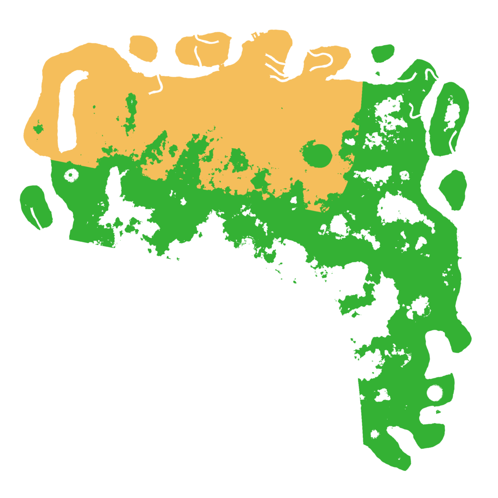 Biome Rust Map: Procedural Map, Size: 5555, Seed: 6738