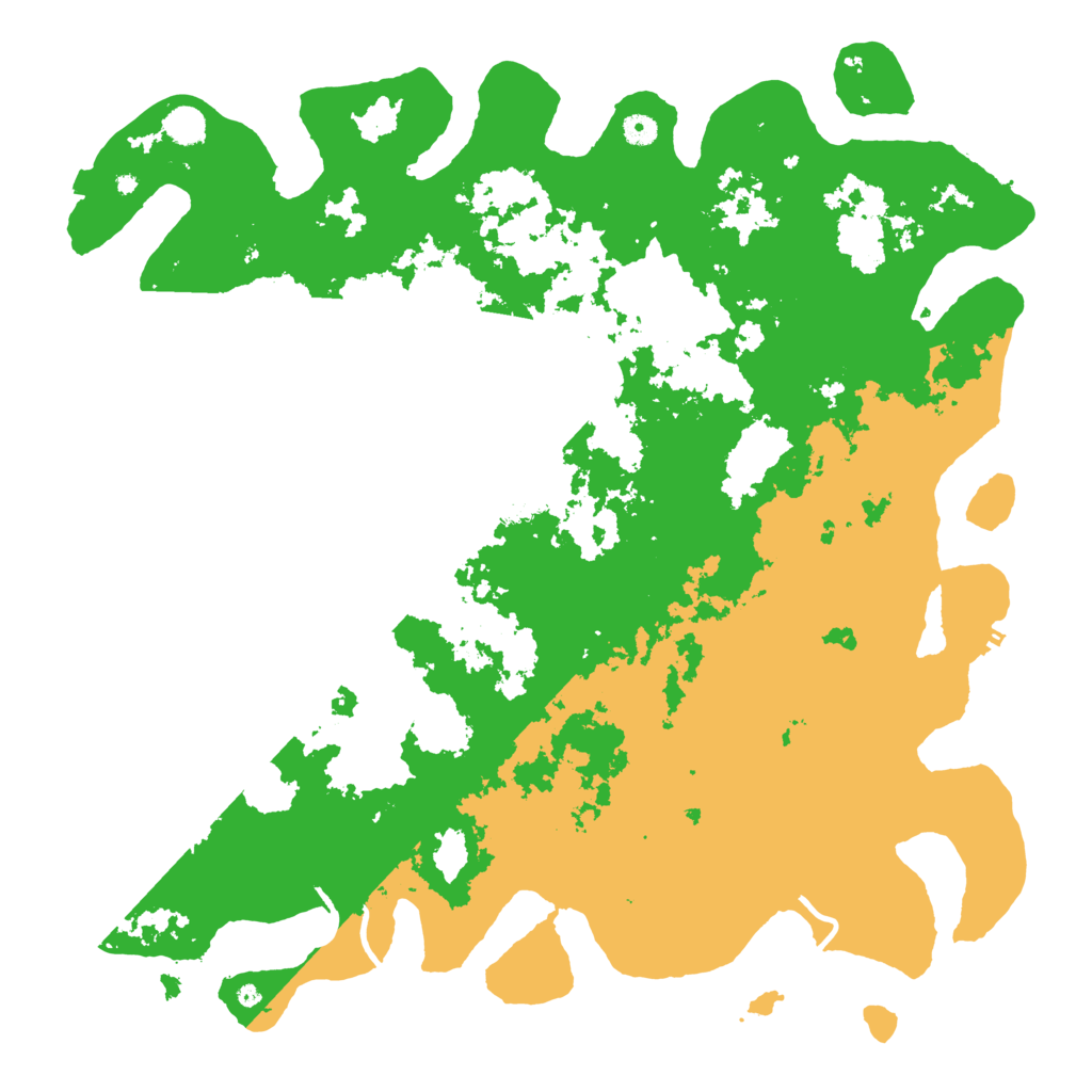 Biome Rust Map: Procedural Map, Size: 5000, Seed: 54141