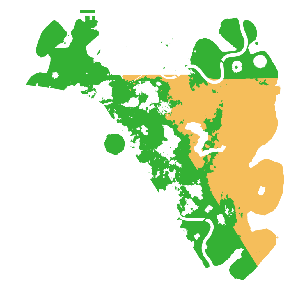Biome Rust Map: Procedural Map, Size: 4000, Seed: 3948991