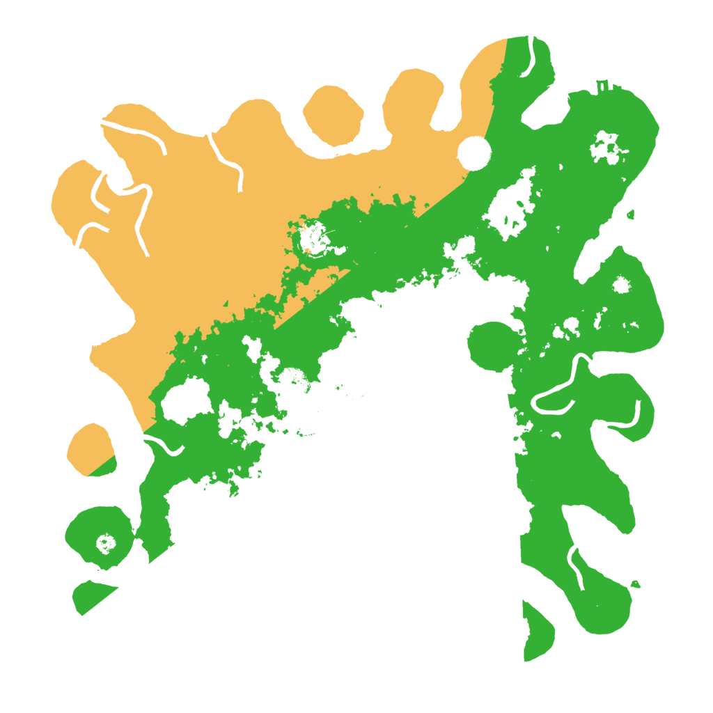 Biome Rust Map: Procedural Map, Size: 3850, Seed: 378389479