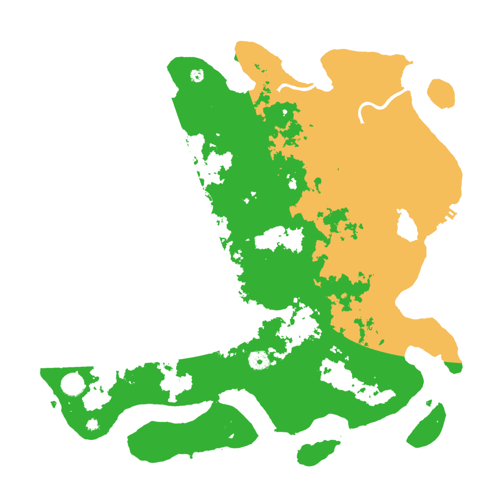 Biome Rust Map: Procedural Map, Size: 3800, Seed: 1300431056