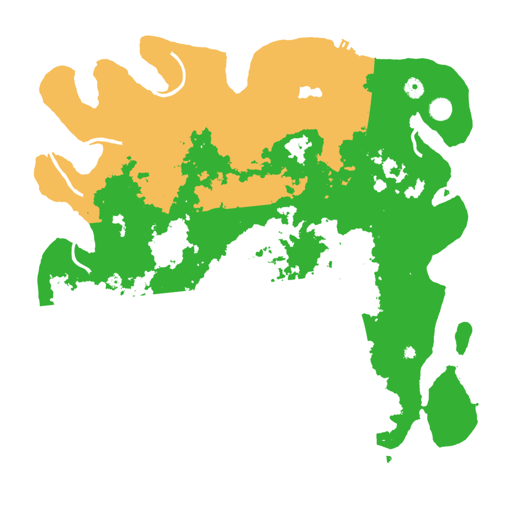 Biome Rust Map: Procedural Map, Size: 3950, Seed: 2086517283