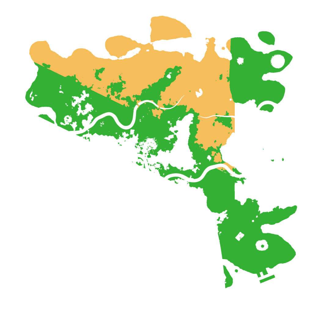 Biome Rust Map: Procedural Map, Size: 4000, Seed: 6324
