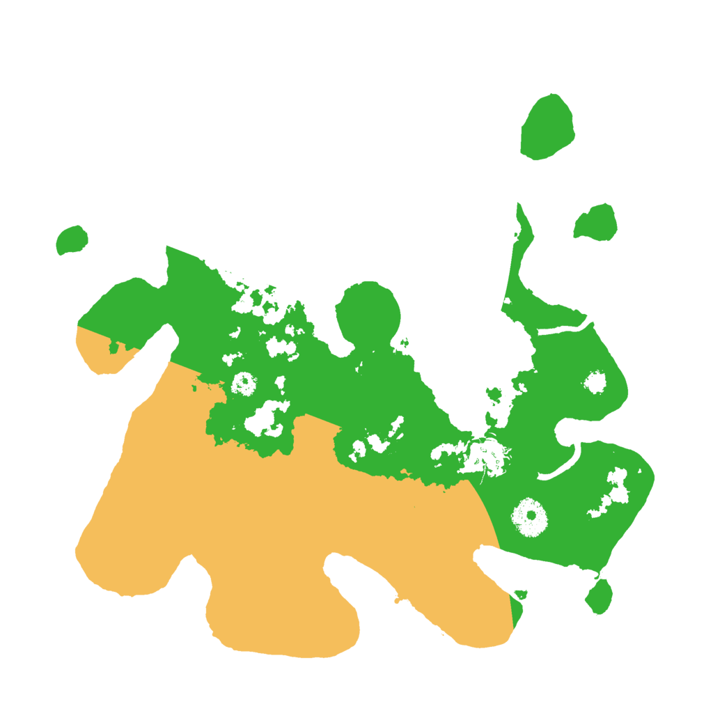 Biome Rust Map: Procedural Map, Size: 3000, Seed: 177335642