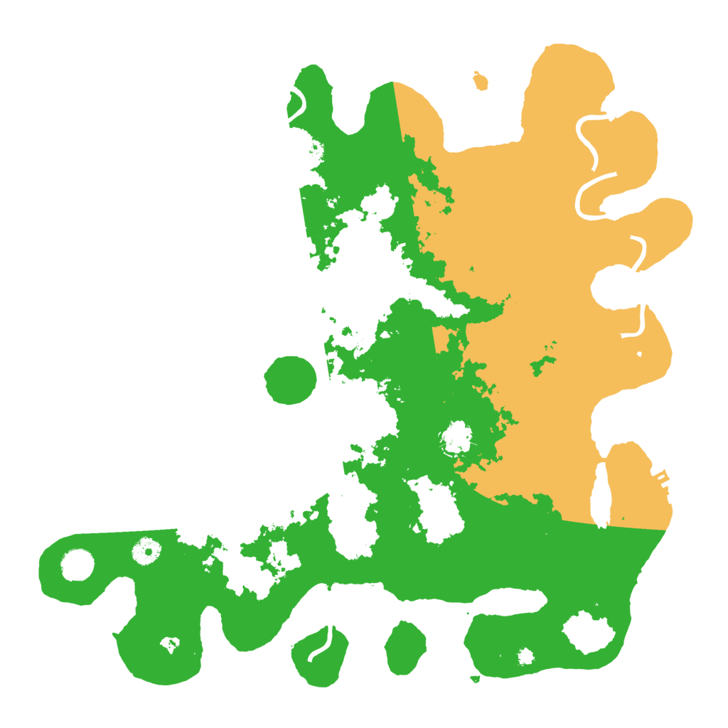 Biome Rust Map: Procedural Map, Size: 4000, Seed: 133757286