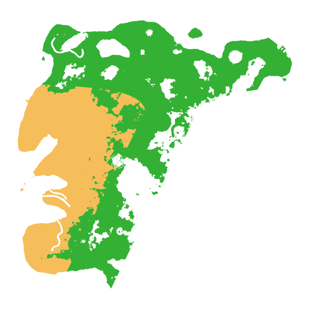 Biome Rust Map: Procedural Map, Size: 4250, Seed: 500655