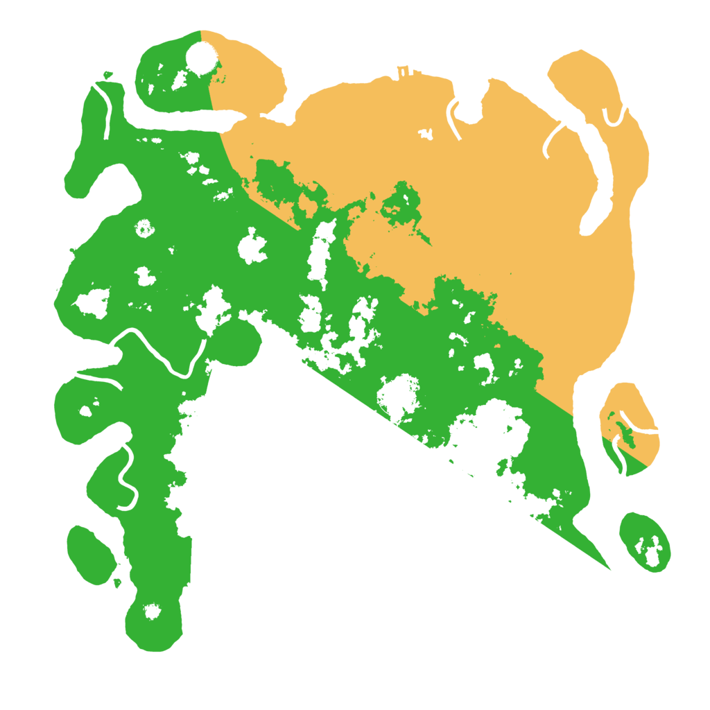 Biome Rust Map: Procedural Map, Size: 4000, Seed: 2005211