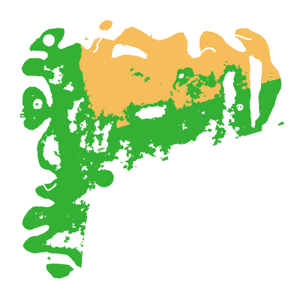 Biome Rust Map: Procedural Map, Size: 4500, Seed: 461528405