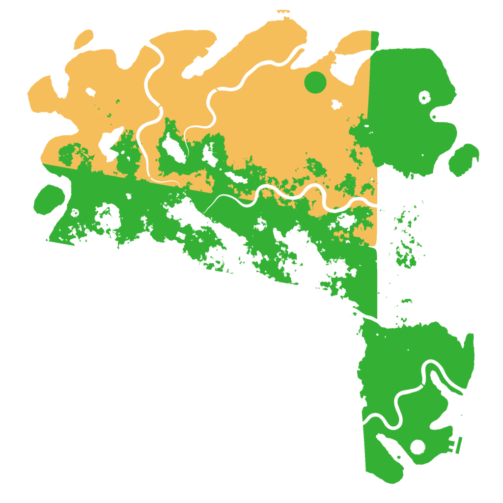 Biome Rust Map: Procedural Map, Size: 6000, Seed: 941