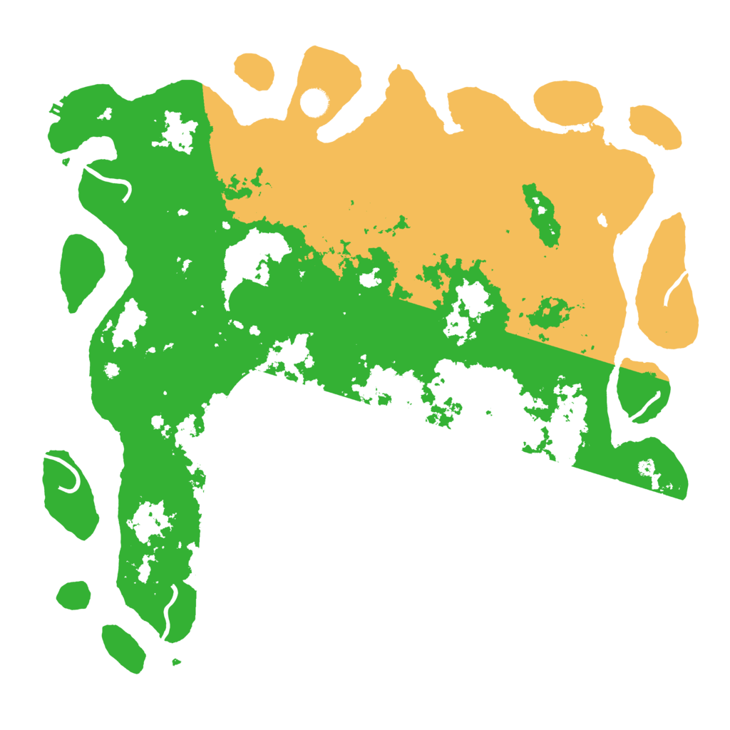 Biome Rust Map: Procedural Map, Size: 4500, Seed: 1803753190