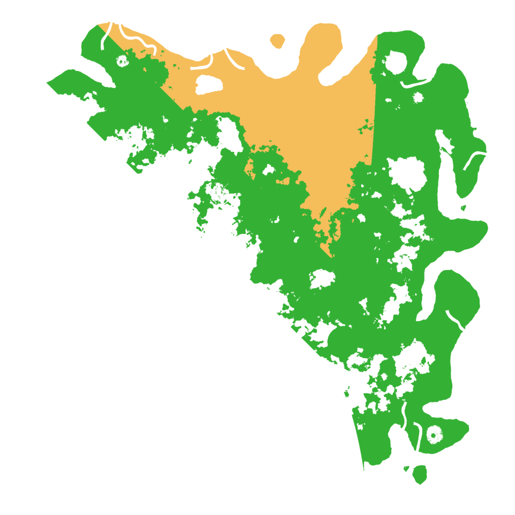 Biome Rust Map: Procedural Map, Size: 4500, Seed: 12314